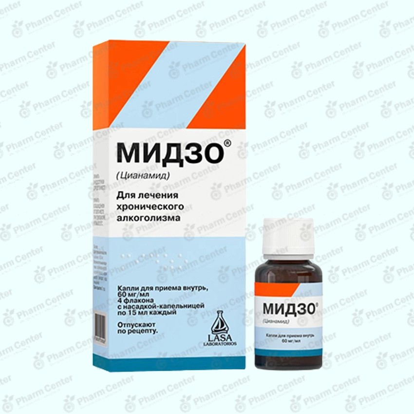 Мидзо 60мг/мл 15мл  x 4