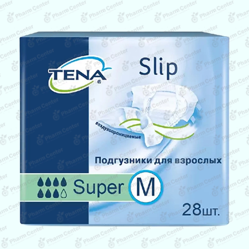 Tena Слип Супер подгузники д/взр. 70-120см M х 28  711328