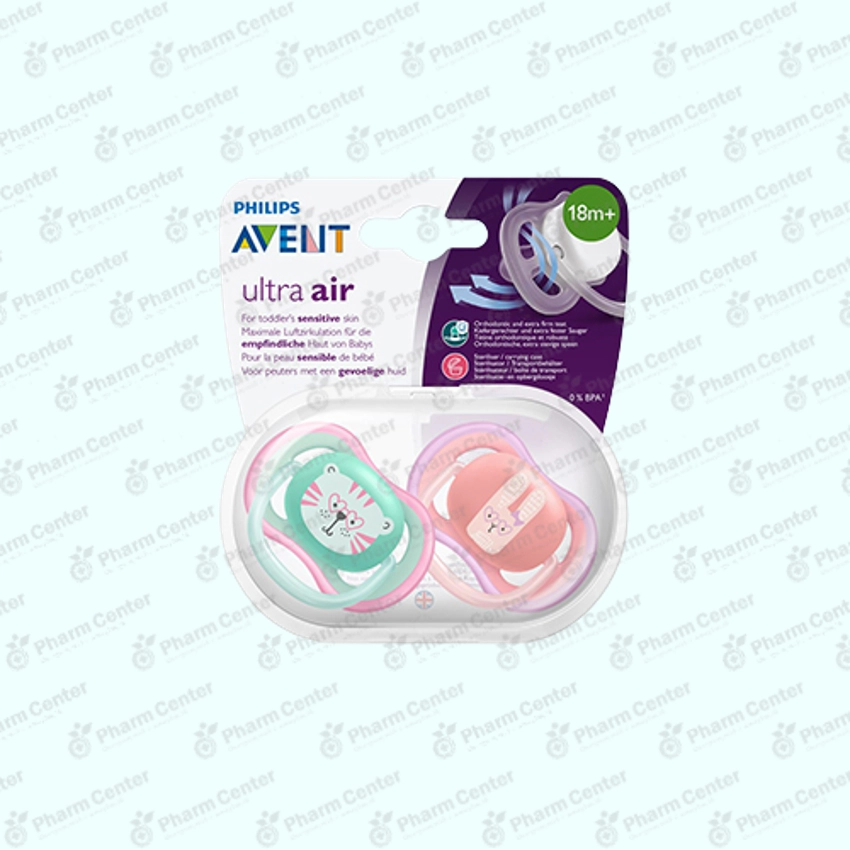 Philips AVENT Ultra Air ծծակ օրթոդոնտիկ (18 ամս+)   №2