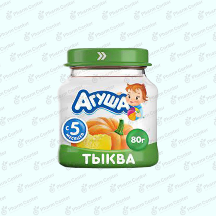 Агуша пюре овощн. Тыква 5мес. 80г