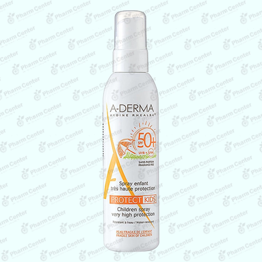 А-Дерма Солнцезащ. спрей детский Protect Kids SPF50+ 200мл 207920