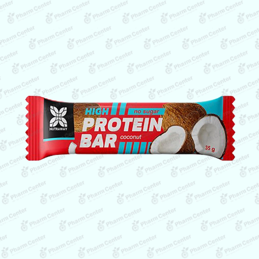 Батончик протеиновый Nutraway со вкусом кокос 35г