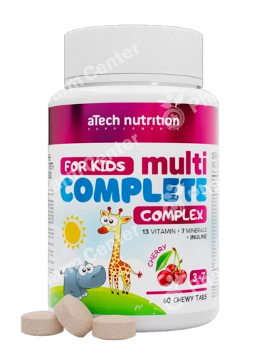 Витаминно-минеральный комплекс д/детей 3-7 лет со вкусом вишни таб  х 60