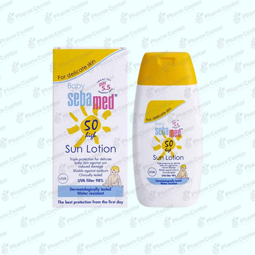 Себамед лосьон солнцезащит SPF50+, дет UP 200  2092
