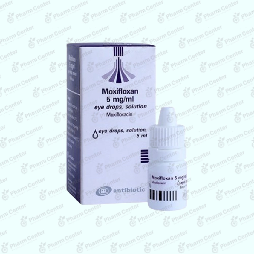 Моксифлоксан  гл. кап.0.5 % - 5мл