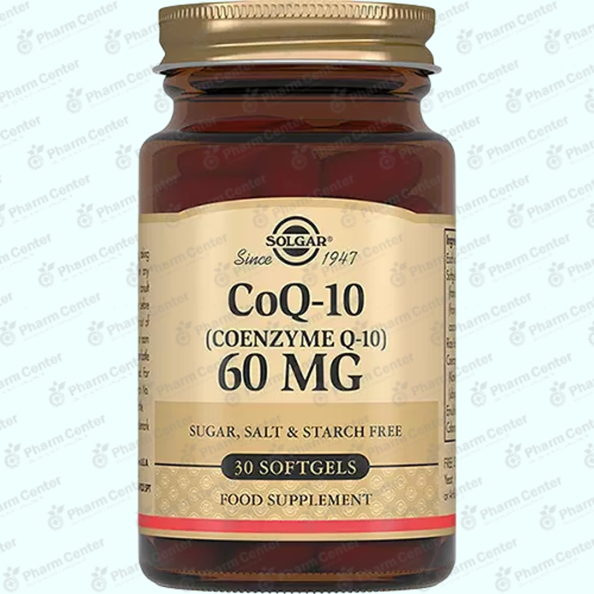 Коэнзим Q10 60мг Солгар капс х 30