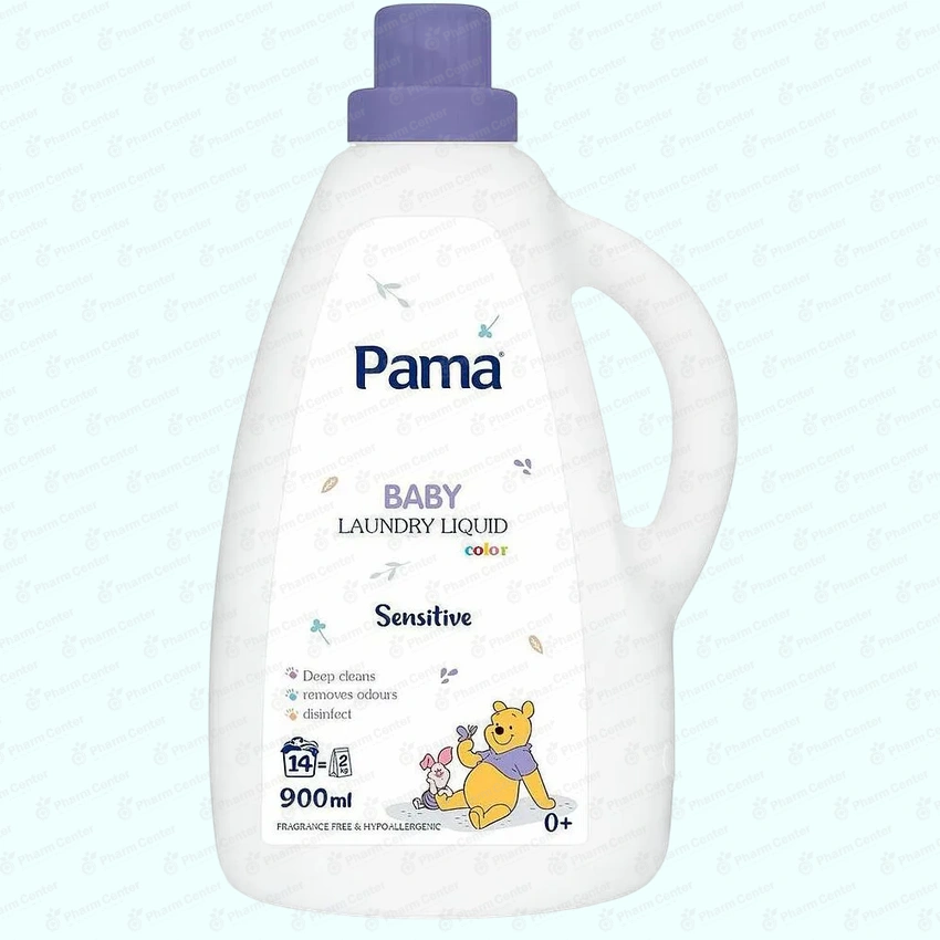 Pama жидкость для мытья посуды Soft baby 900 мл Винни-Пух