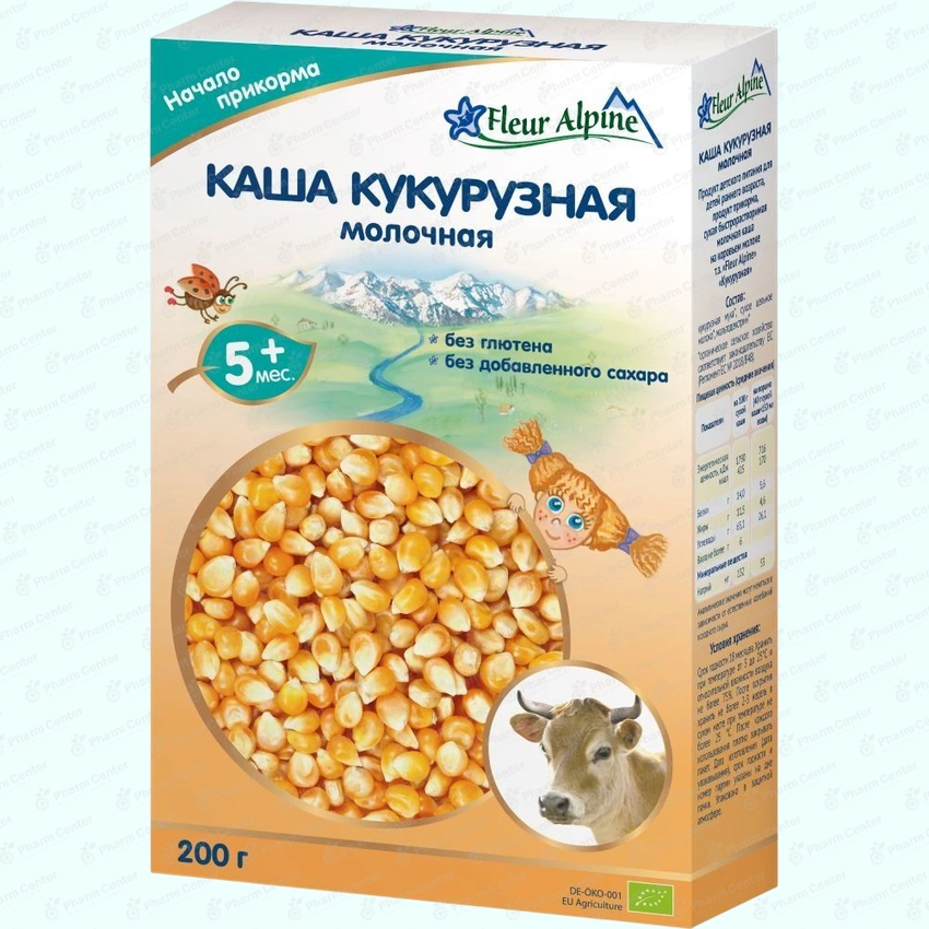 Флер Альпин м/к кукурузная с 5 мес, 200г