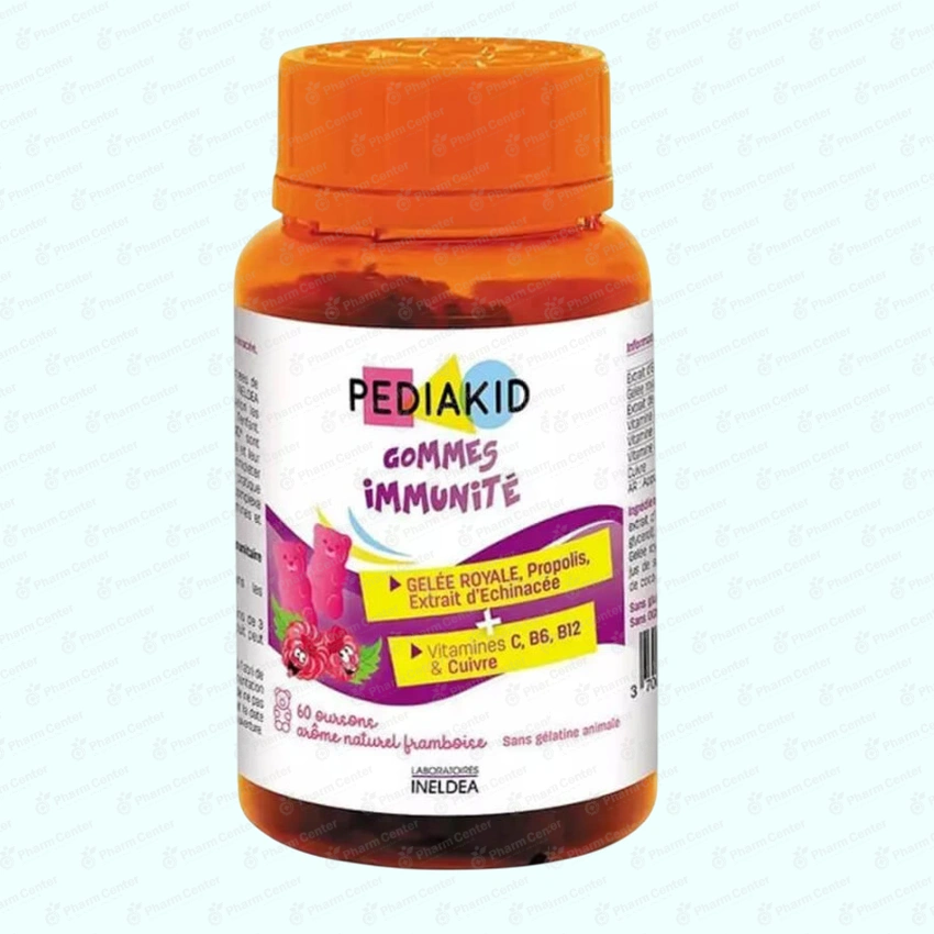 Педиакид GOMMES IMMUNITE Витамин x 60