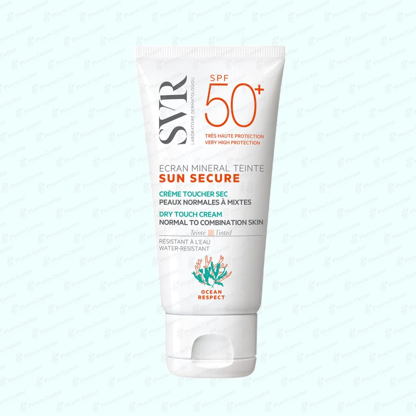 СВР 3662361000203 SUN SECURE Ecran minerale teinte PNM SPF50  Тонированный солнцезащитный крем 60гр