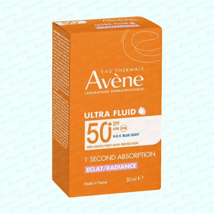 Авен Солнцезащитн. SPF50+ ультра флюид сияние кожи, для чувств кожи 50мл 269226