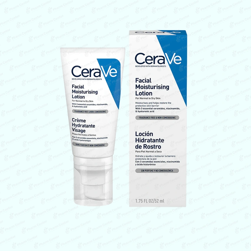 Сераве солнцезащ. SPF30 увлажняющий лосьон для лица для норм. и сух. кожи 52мл