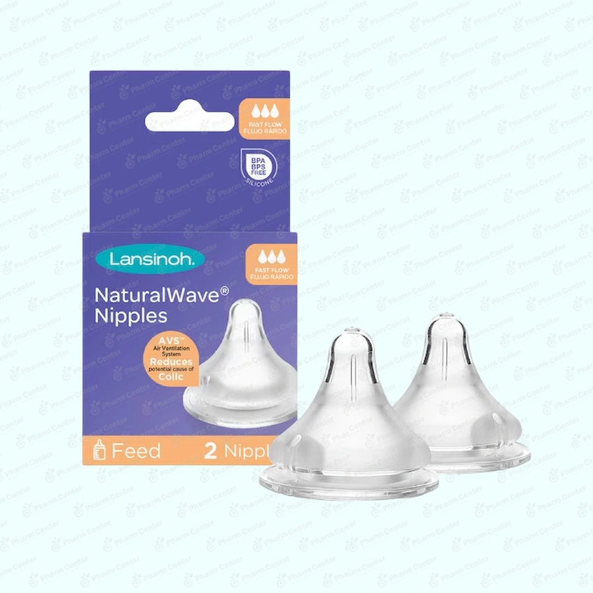 Лансино соска для бут. Natural Wave быстрый  75920