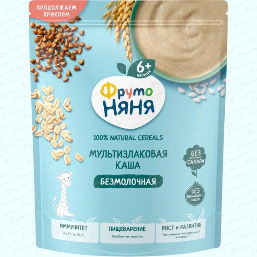 ФрутоНяня 43002828 б/к мультизлаковая  190 г