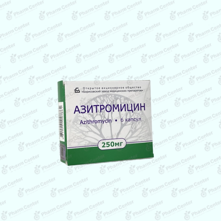 Ազիտրոմիցին  դպճ 250մգ  x 6