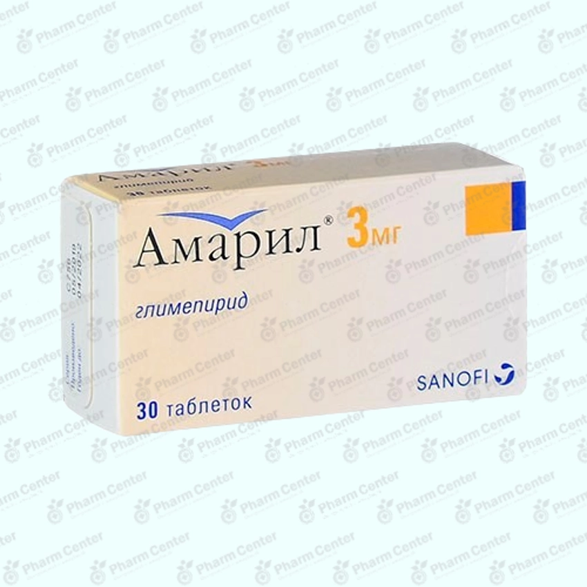 Ամարիլ դհտ 3 մգ x 30