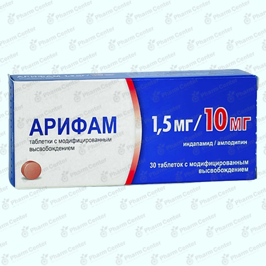 Արիֆամ  դհտ. 1.5մգ/10մգ  x 30