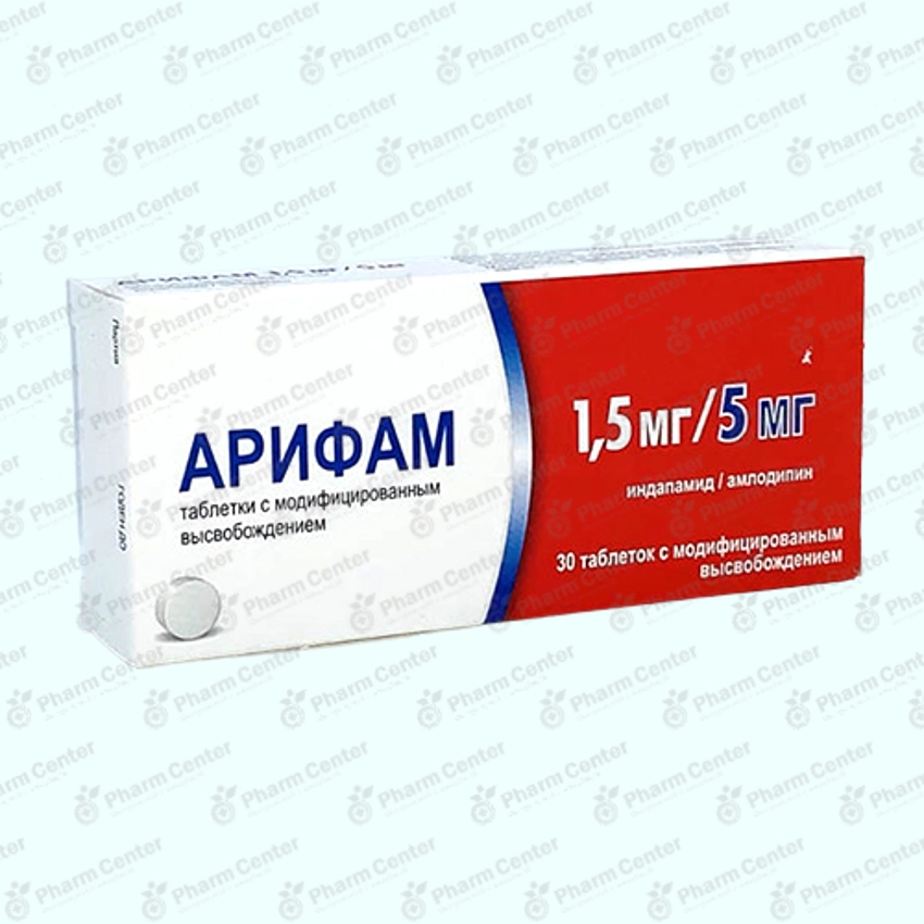 Արիֆամ  դհտ. 1.5մգ/5մգ  x 30