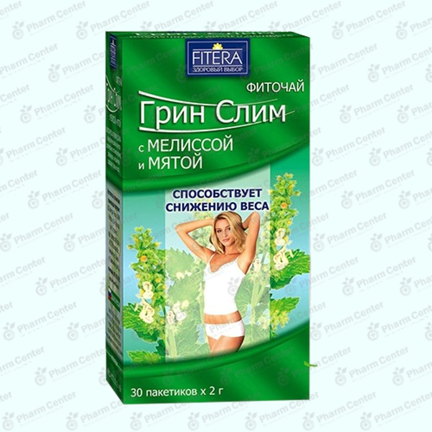 Գրին Սլիմ թեյ անանուխ 2.0գ x 30