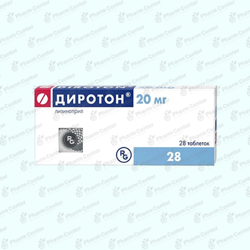 Դիրոտոն դհտ. 20մգ x 28