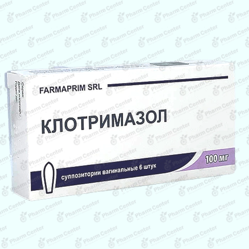 Կլոտրիմազոլ հեշտ. մոմիկ  100մգ x 6