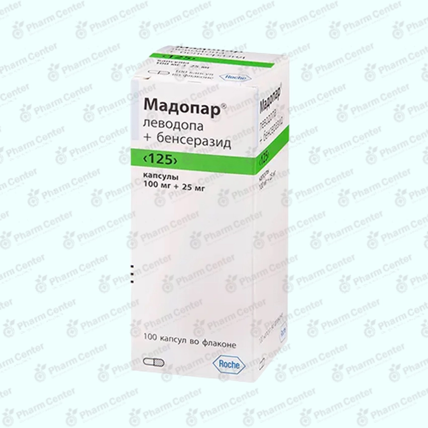 Մադոպար  դհտ.  125մգ x 100