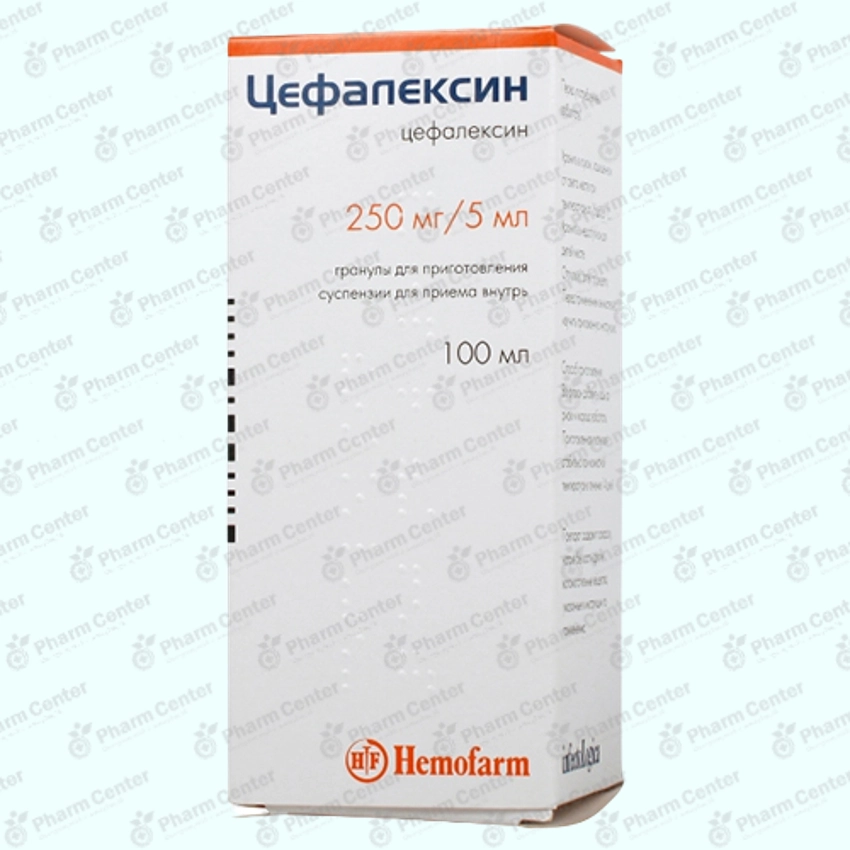 Ցեֆալեքսին օշ 250մգ/5մլ 100.0