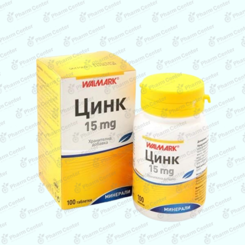 Ցինկ դհտ.  15մգ x 100