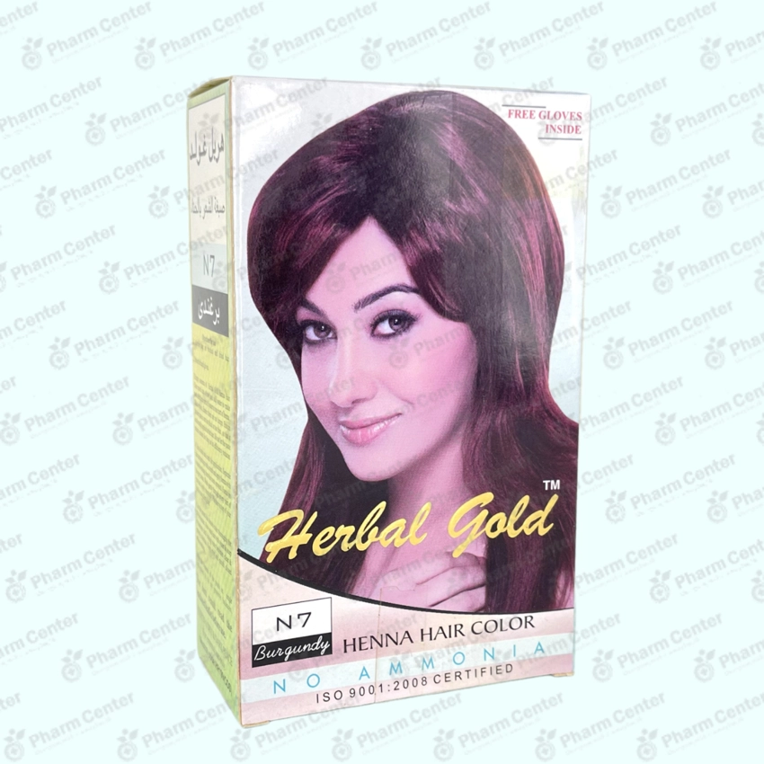 Հինա բորդո Herbal Gold N 7 10գ x 6